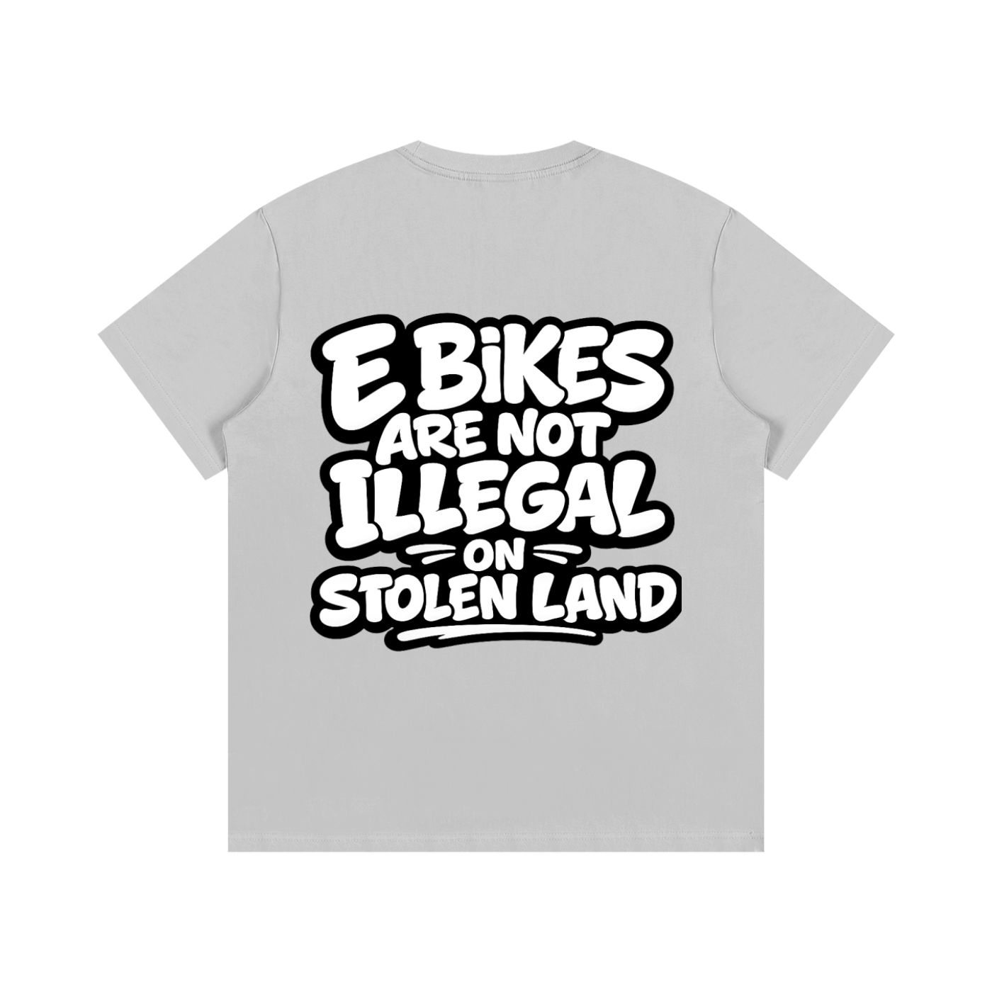 E-bikes are not illegal on stolen land