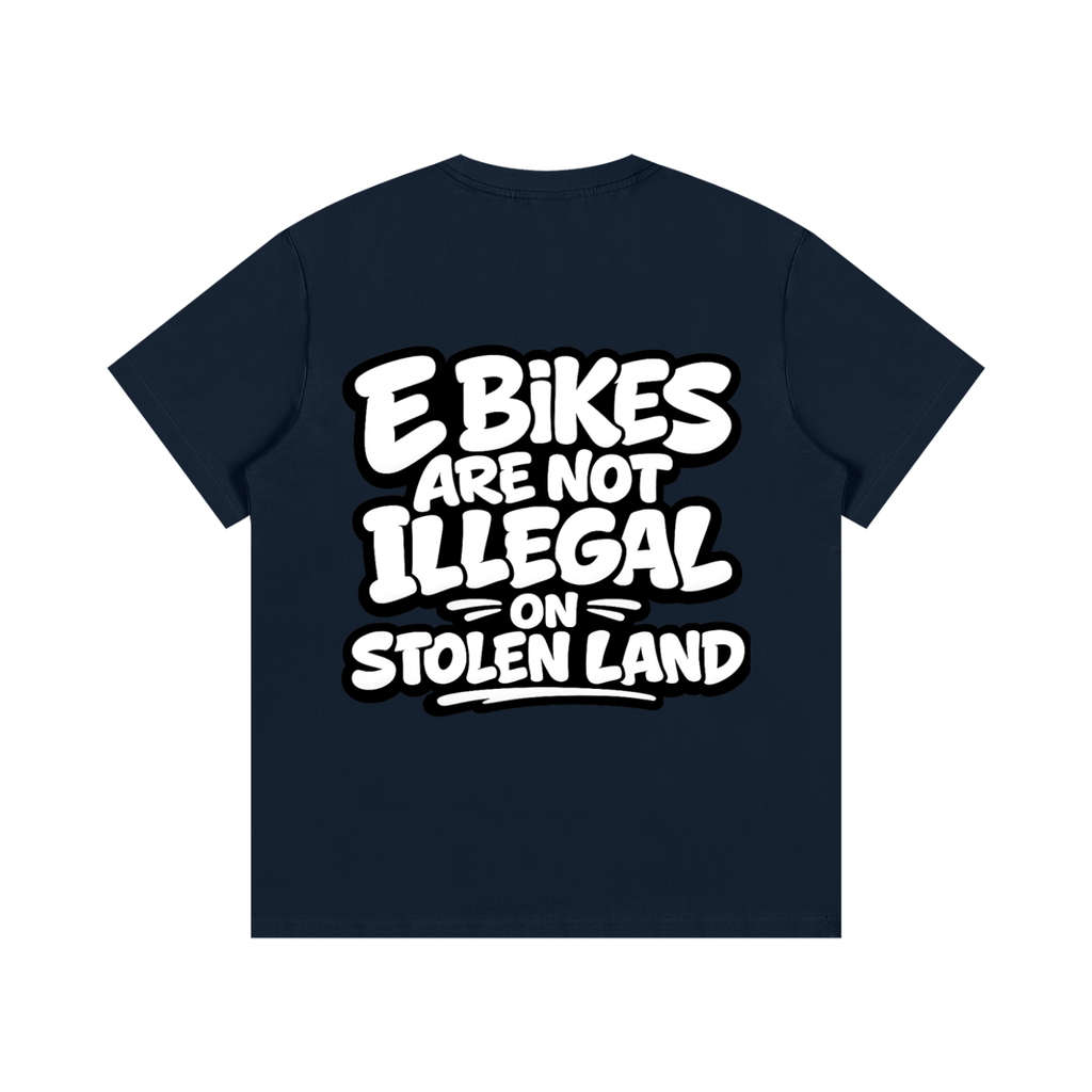 E-bikes are not illegal on stolen land